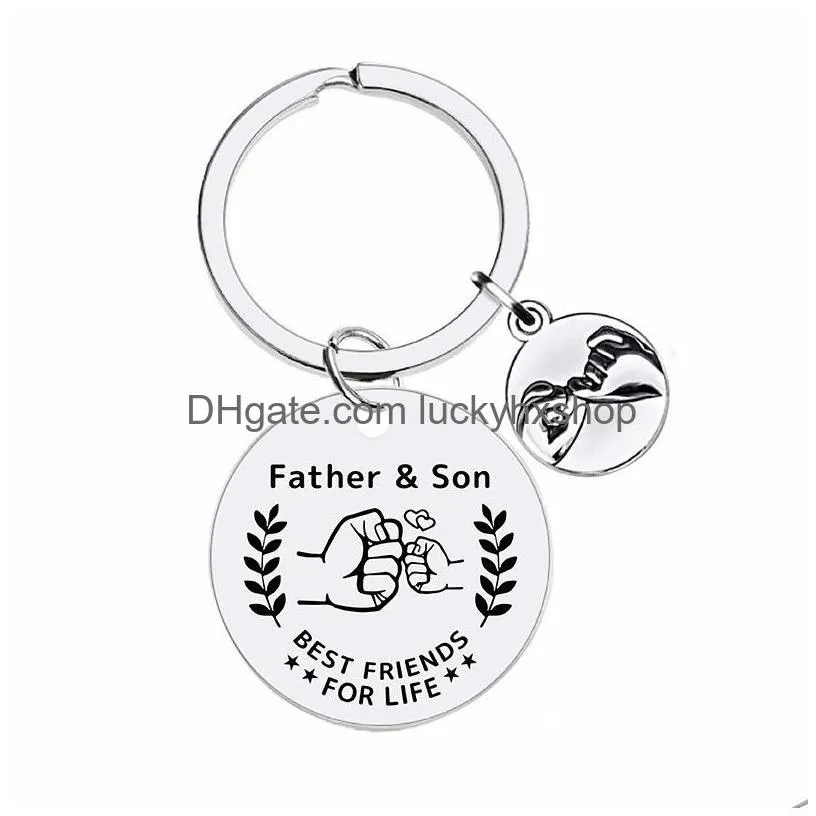 engraved metal keychain keychain pendant mothers day fathers day graduation season christmas gift