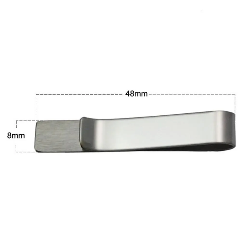 neck ties fashion gentleman slim collar stainless steel tie clip black silver metal necktie bar men clothing accessories 230605