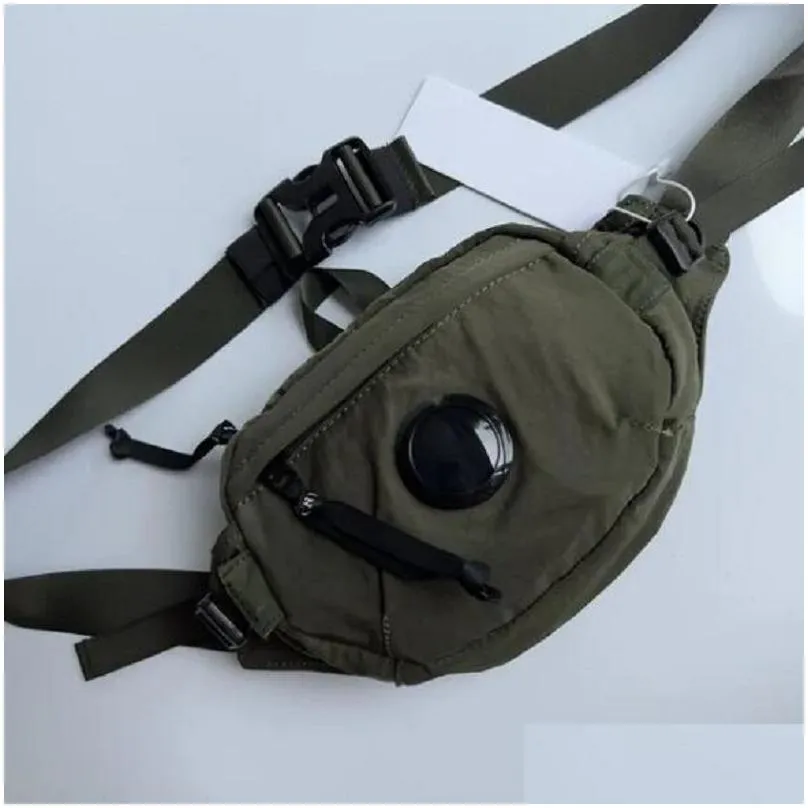 men single shoulder crossbody small multi-function bag cell phone bag single lens tote bag chest packs waist bags unisex sling bag