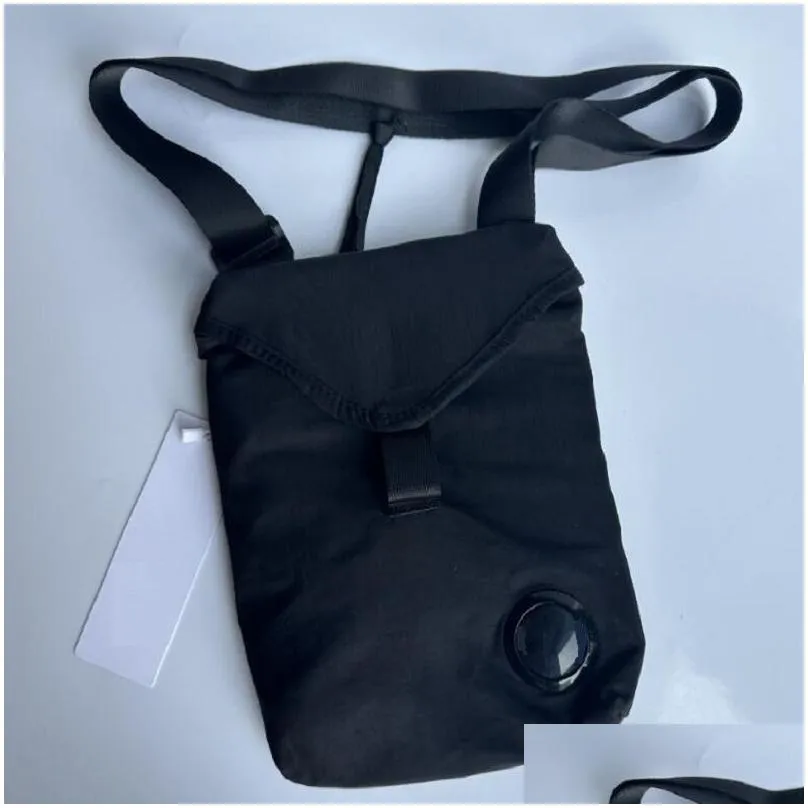 men single shoulder crossbody small multi-function bag cell phone bag single lens tote bag chest packs waist bags unisex sling bag