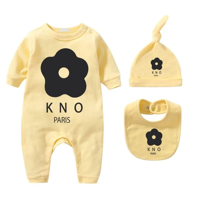 Baby Hats Bibs Designer Rompers Luxury Rompers Newborn Clothes Baby Clothing Newborn Romper Brands Girls Boys Rompers keno Boys Rompers CHD2310302