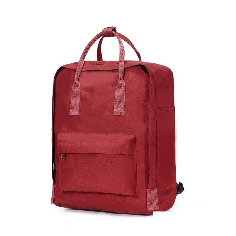 088 swedish fox classic backpack fashion style design bag junior  kanken canvas waterproof fashion sport backpack