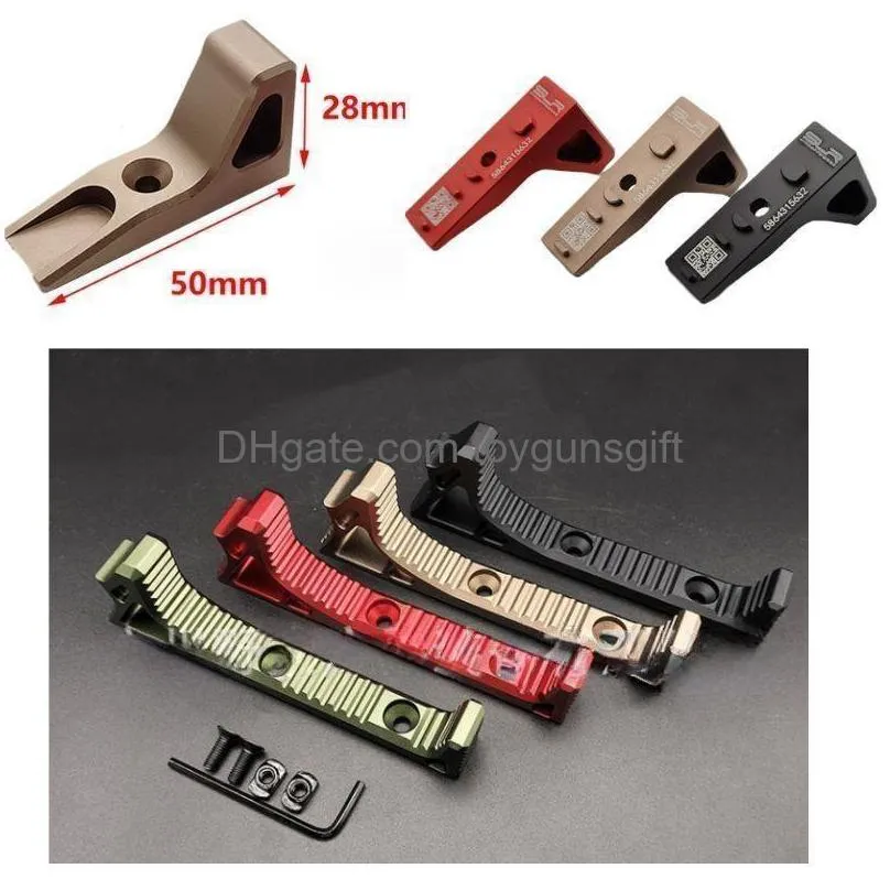 tactical accessories metal grip for slr ldag mlok keymod rail hunting toy rifle airsoft toy m4 m16 ar15 handstop