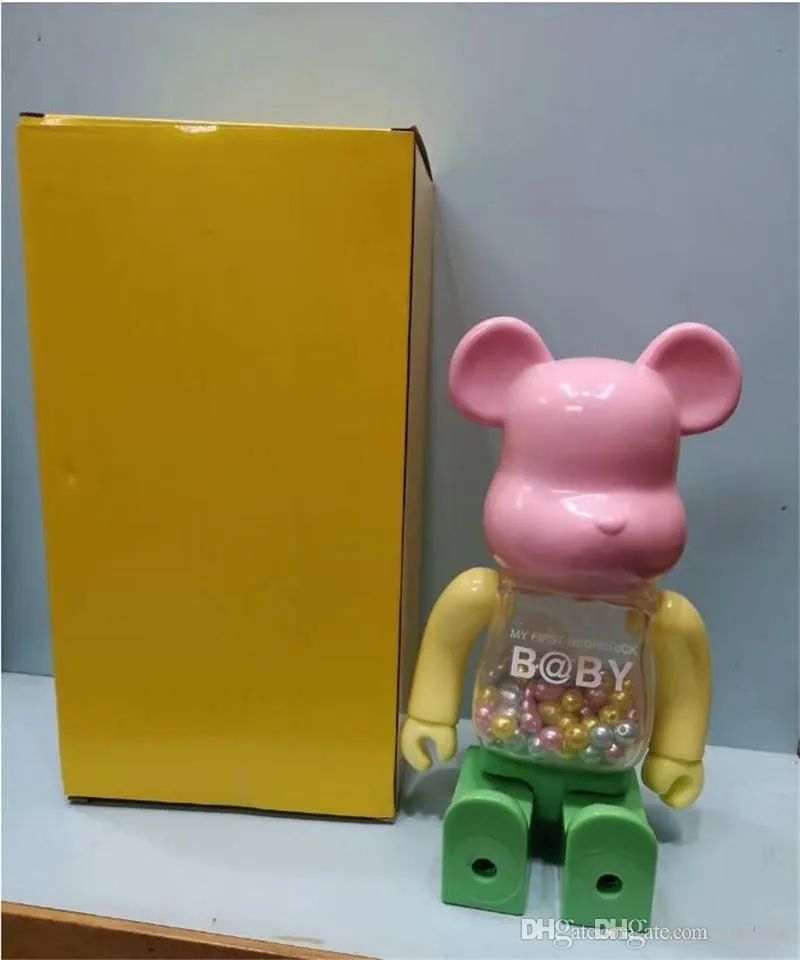 HOT 400% 28CM Bearbrick The century violent bear Chiaki figures Toy For Collectors Be@rbrick Art Work model decoration toys gift