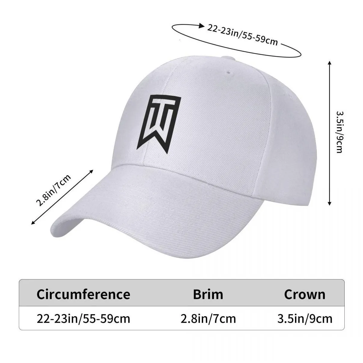 ball caps fashion golf tiger baseball cap for women men adjustable woods trucker hat outdoor 230620