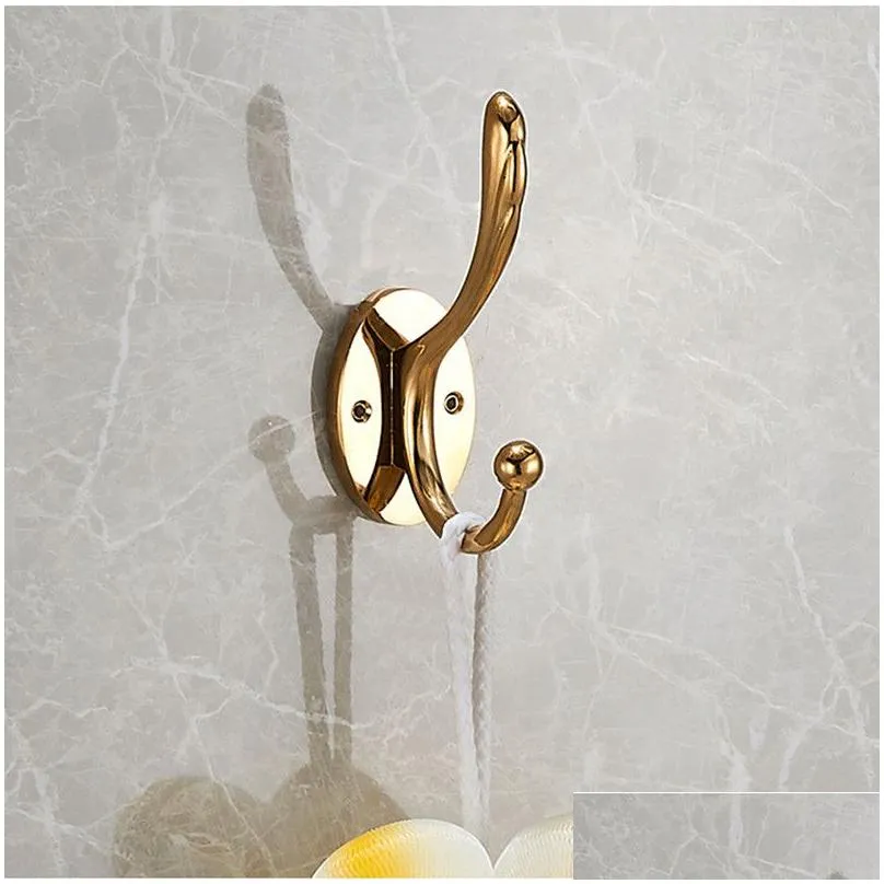 black white gold silver robe hooks bathroom towel clothes hanger door single shoe cabinet wardrobe hook