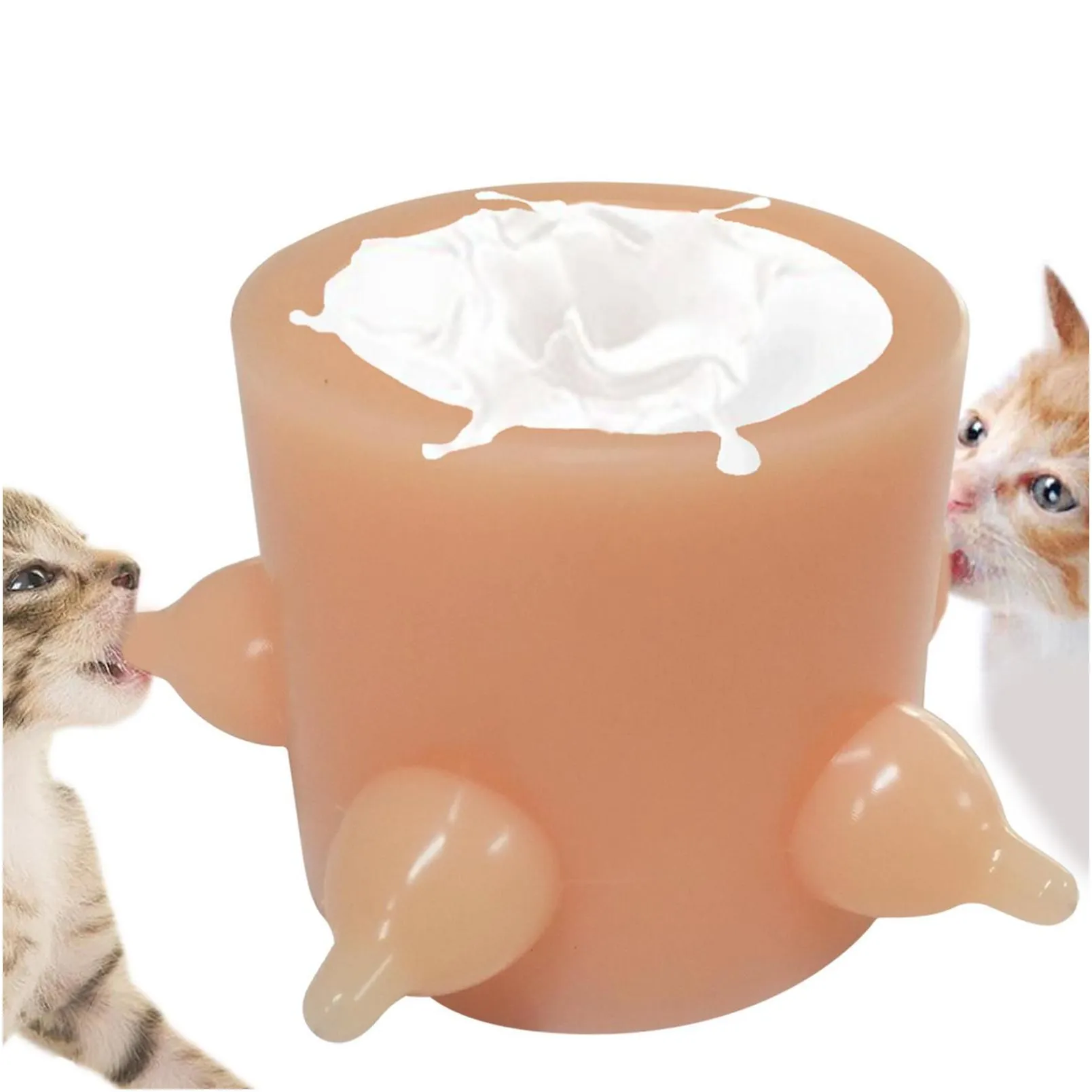 feeders automatic breast feeder puppy cat rabbit pet baby milk silicone nipple feeders multiple