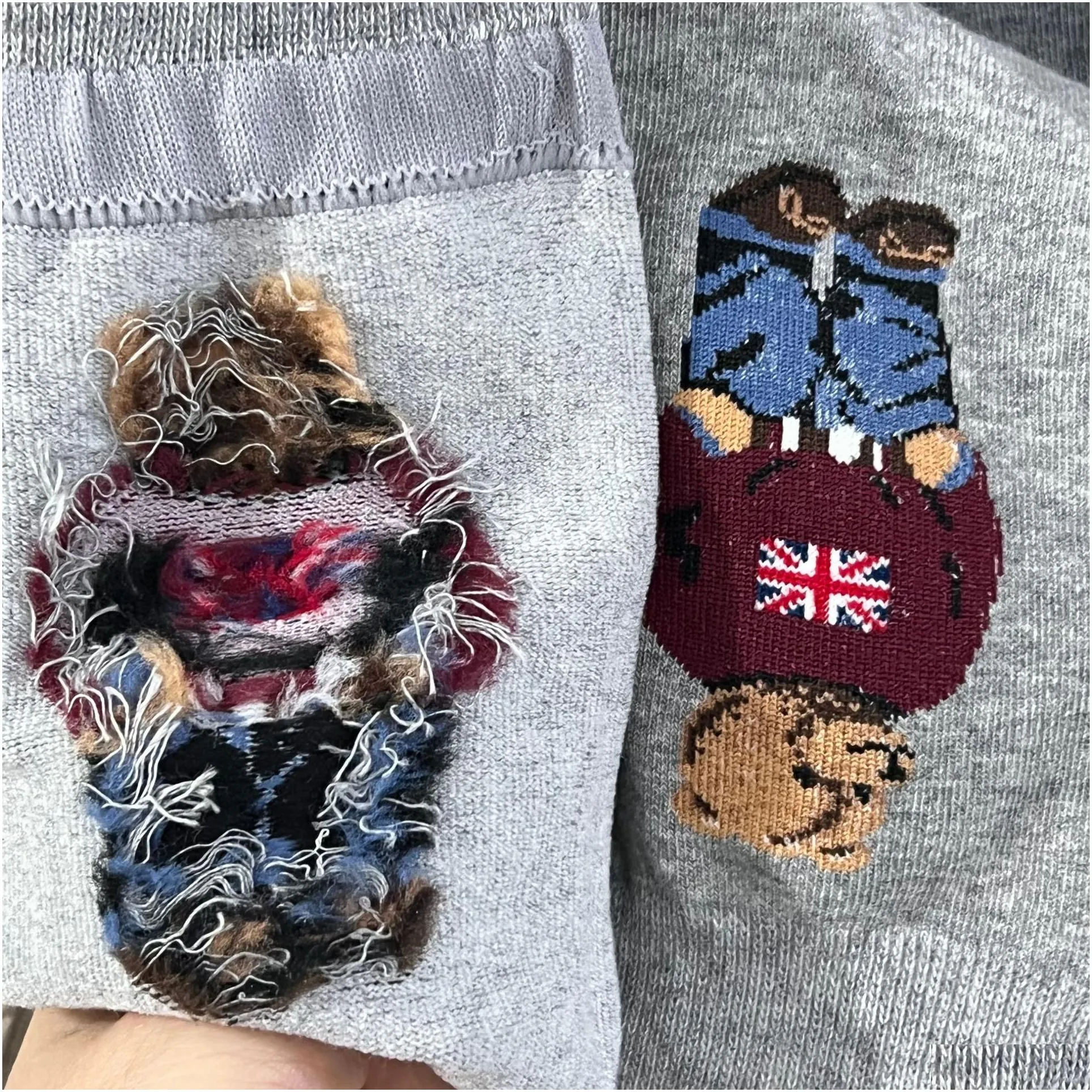 mens socks 2023 mix 5 colors cotton autumn breathable skateboard happy men winter cartoon bear mid tube for christmas gift