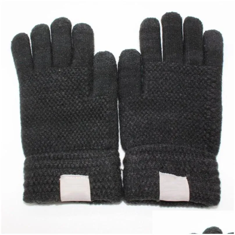 unisex thicken winter ski finger gloves sports ski gloves warm touch screen gloves for man women dhs 