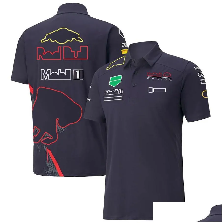 2022 season f1 t-shirt formula one team logo custom motorsport summer workwear