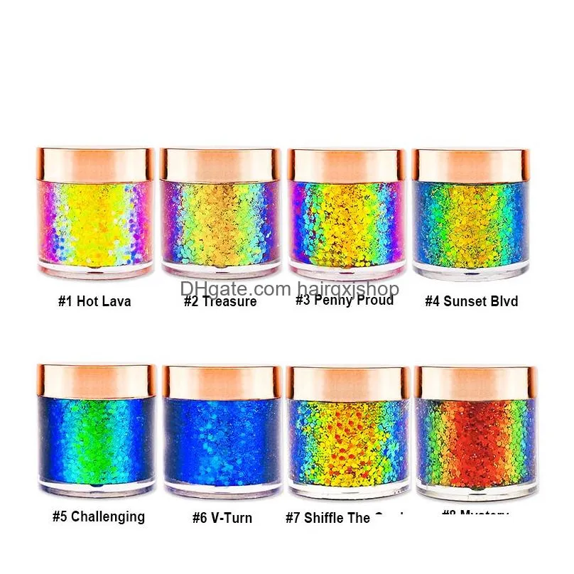 whole multichrome glitter eye shadow private label pigment chrome chameleon eyeshadow duochrome eye makeup no logo6053989