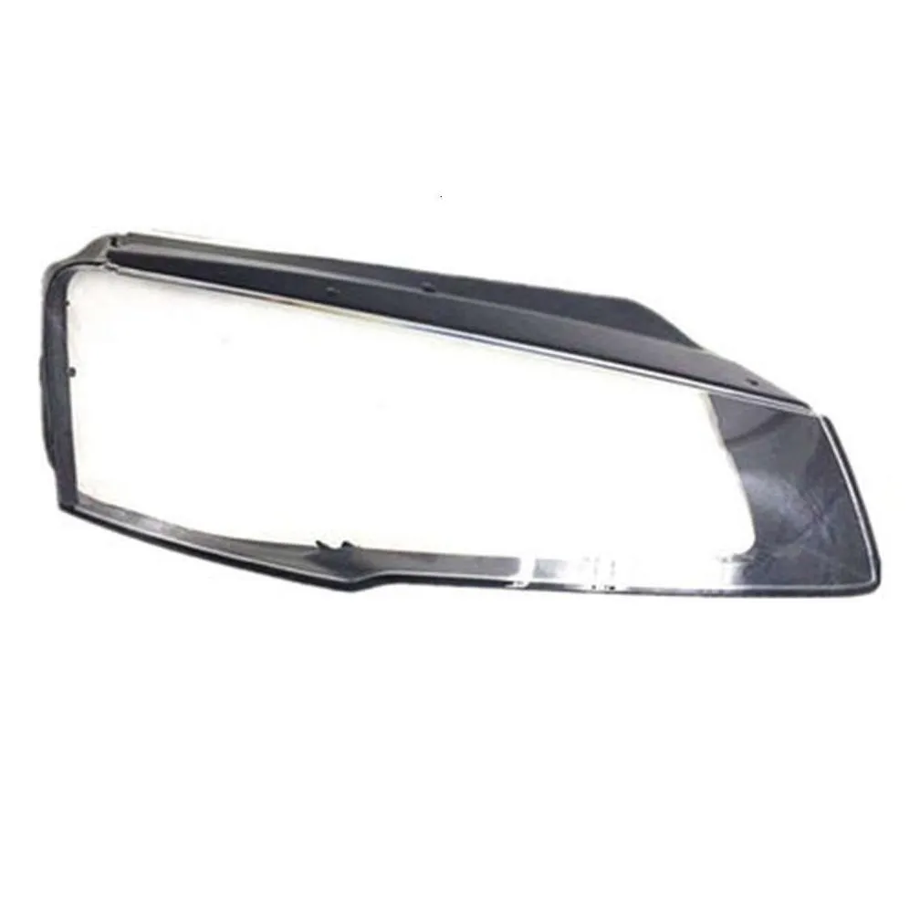 car replacement front glass lens lamp shade shell for audi a8 d4 2014 2015 2016 2017 transparent light case headlight cover