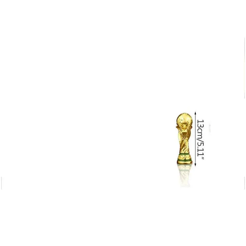 other festive party supplies world cup golden resin european football trophy soccer trophies mascot fan gift office decoration craft