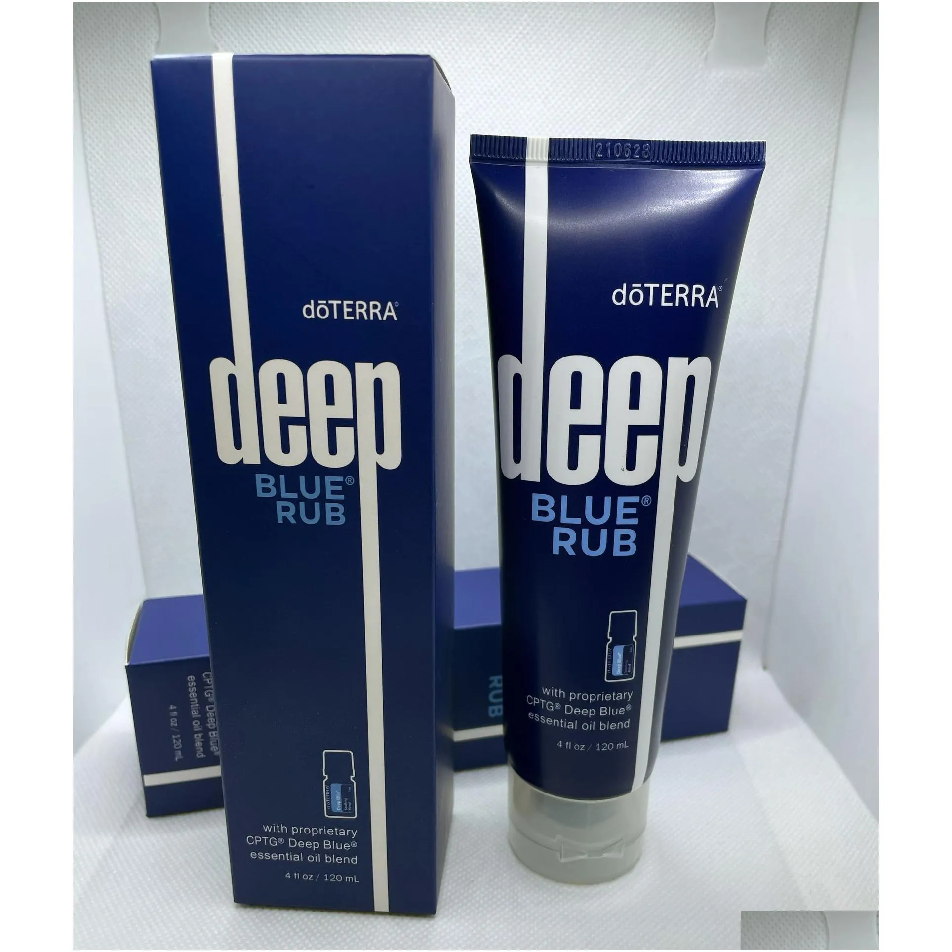 essential oil foundation primer body skin care deep blue rub topical cream 120ml lotions