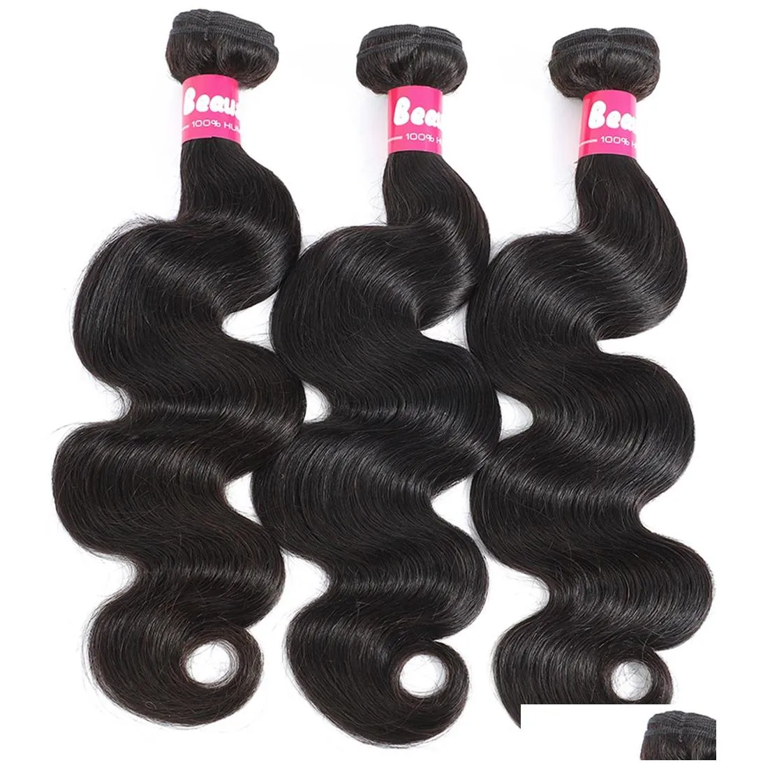 mink brazilian straight hair bundles 30inch brazilian virgin hair body wave human hair weave extensions gagaqueen