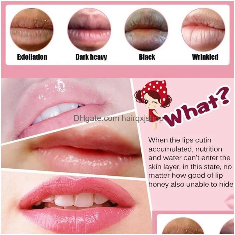 lip gloss efero collagen mask pads fores moisturizing exfoliating lips plumper pump essentials care women5197551