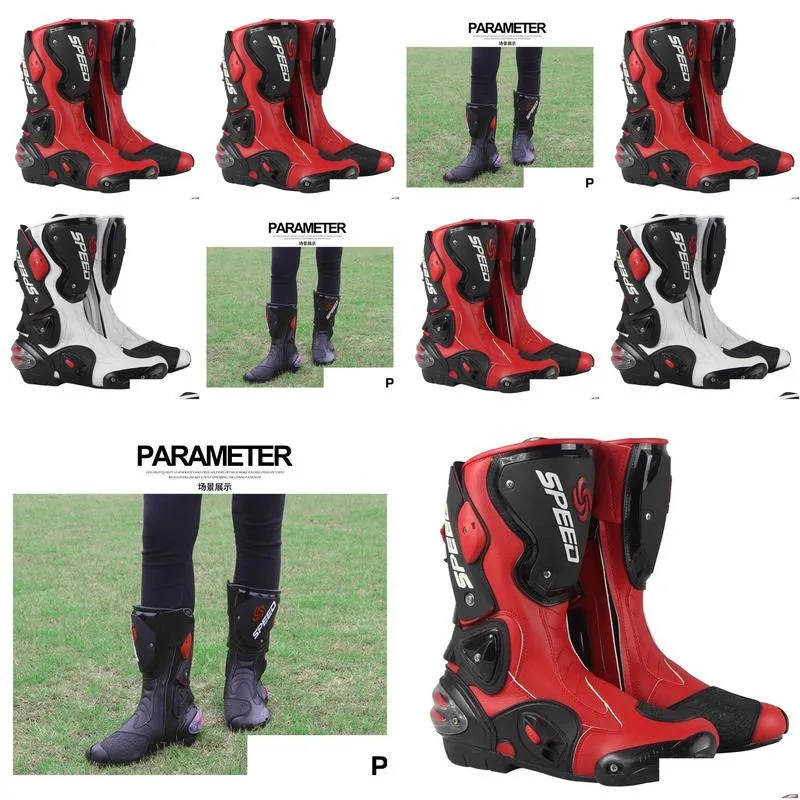 motorcycle long mountain motorcycle racing road riding shoes anti slip protection off-road lightweight shoes boots