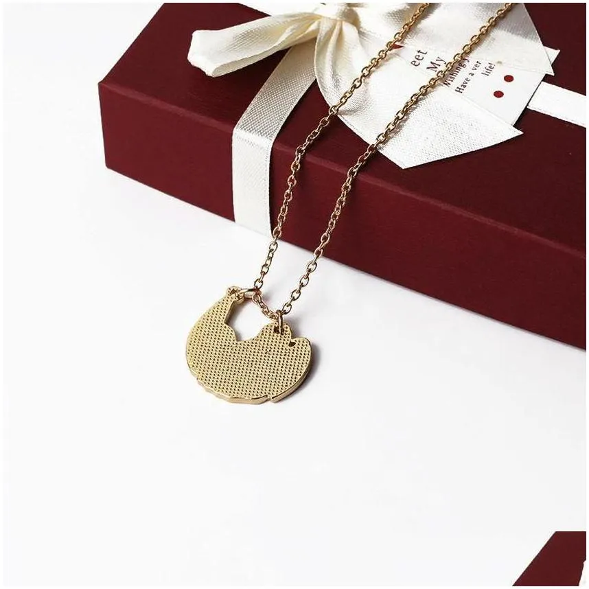 little sloth necklace silver gold animal pendant chain cute fashion hip hop jewelry for women kids christmas gift will and sandy drop