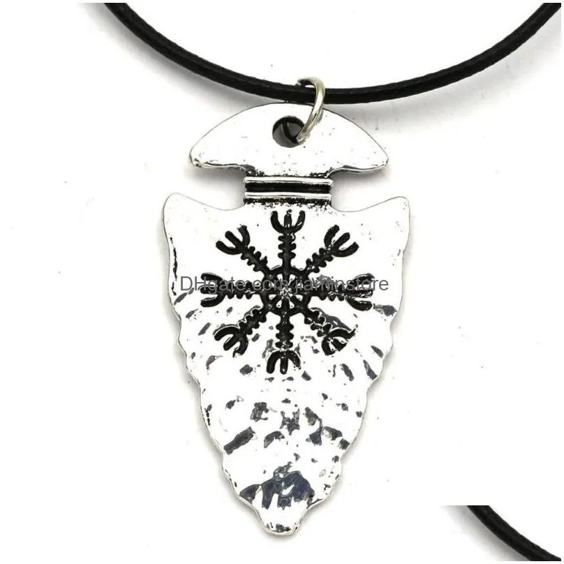 vegvisir compass amulet  jewelry woman male pendant necklace nordic talisman fathers day gifts 202011120920