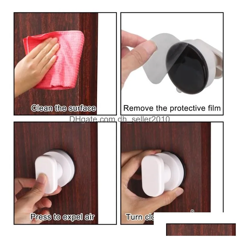 no drilling shower handle with suction cup anti-slip handrailoffers safe grip for safety grab in bathroom bathtub glass door handles 