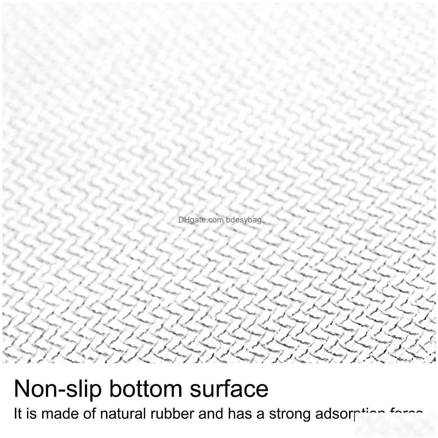 Sublimation Blanks Mouse Pad Blank Rectangar Pads Locking Edge Mousepad With Non Slip Rubber Base For Heat Transfer Press Printing D