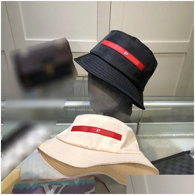 classic bucket hat designer women men bucket hat luxury brand wide brimmed hats outdoor fishing hats letter p sun cap summer fit cap