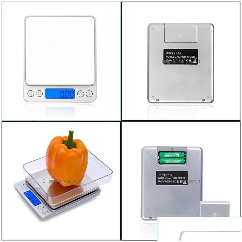 weighing scales electronic digital display scale 500g/0 01g 1000g/0 1g 2000g/0 3000g/0 kitchen jewelry weight scales drop delivery o