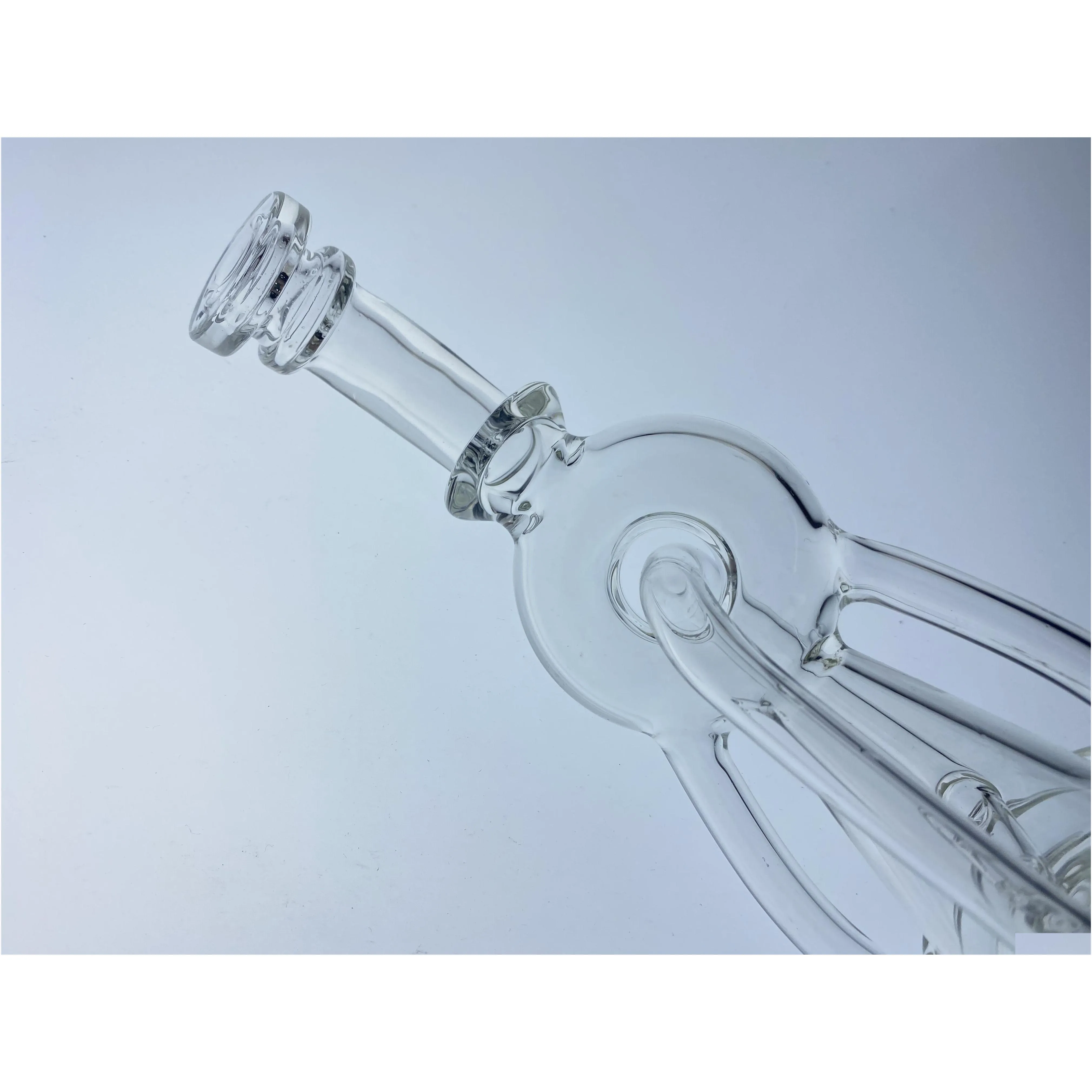 glass hookah recycle peak or carta with clear clean high quantity