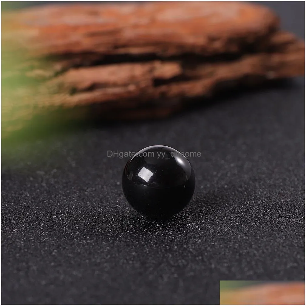 16mm reiki healing chakra natural stone craft ball bead quartz mineral crystals tumbled gemstones hand piece home decoration accessories good