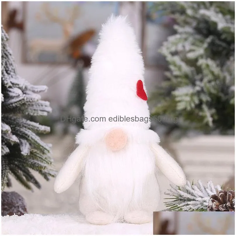 christmas plush toy swedish gnome plush toy xmas forest man doll ornaments christmas kids scandinavian gnome nordic dwarf toys