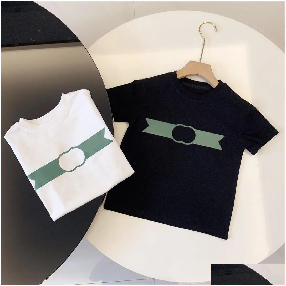 kids summer t shrits family matching outfits tees boy girl top womens letter fashion casual parent-child clothes mother child baby 14