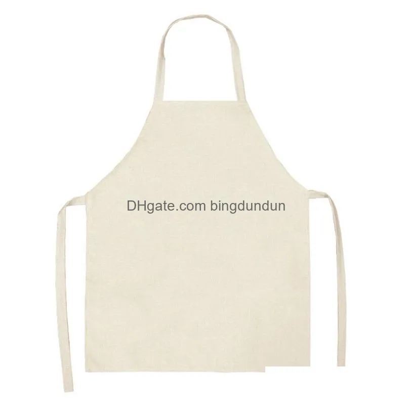 customized aprons personalized cotton linen uni dinner party cooking apron any size any logo