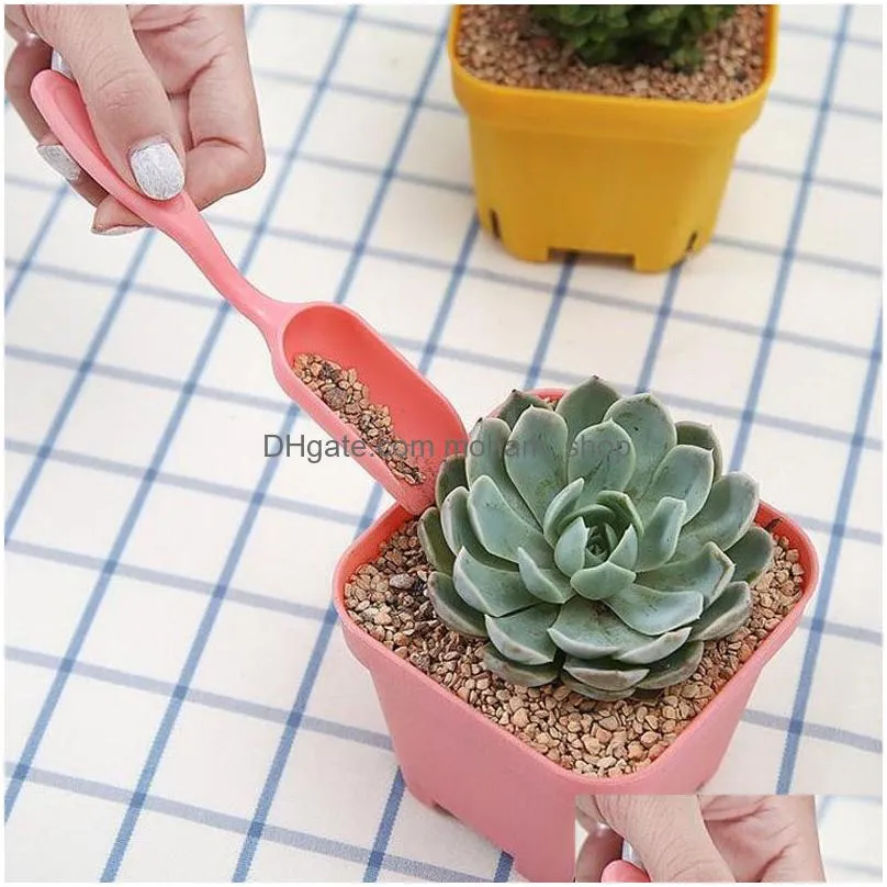 4pcs/set garden tools set each includes 1 scoop 1 hole puncher 1 shovel cup digging seeding planting helper tools for home garden