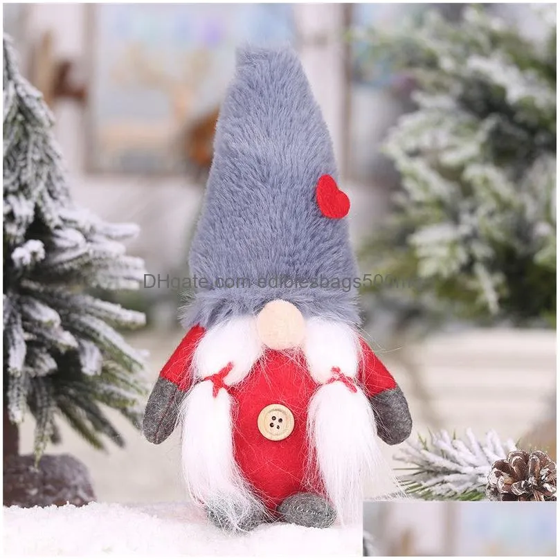 christmas plush toy swedish gnome plush toy xmas forest man doll ornaments christmas kids scandinavian gnome nordic dwarf toys