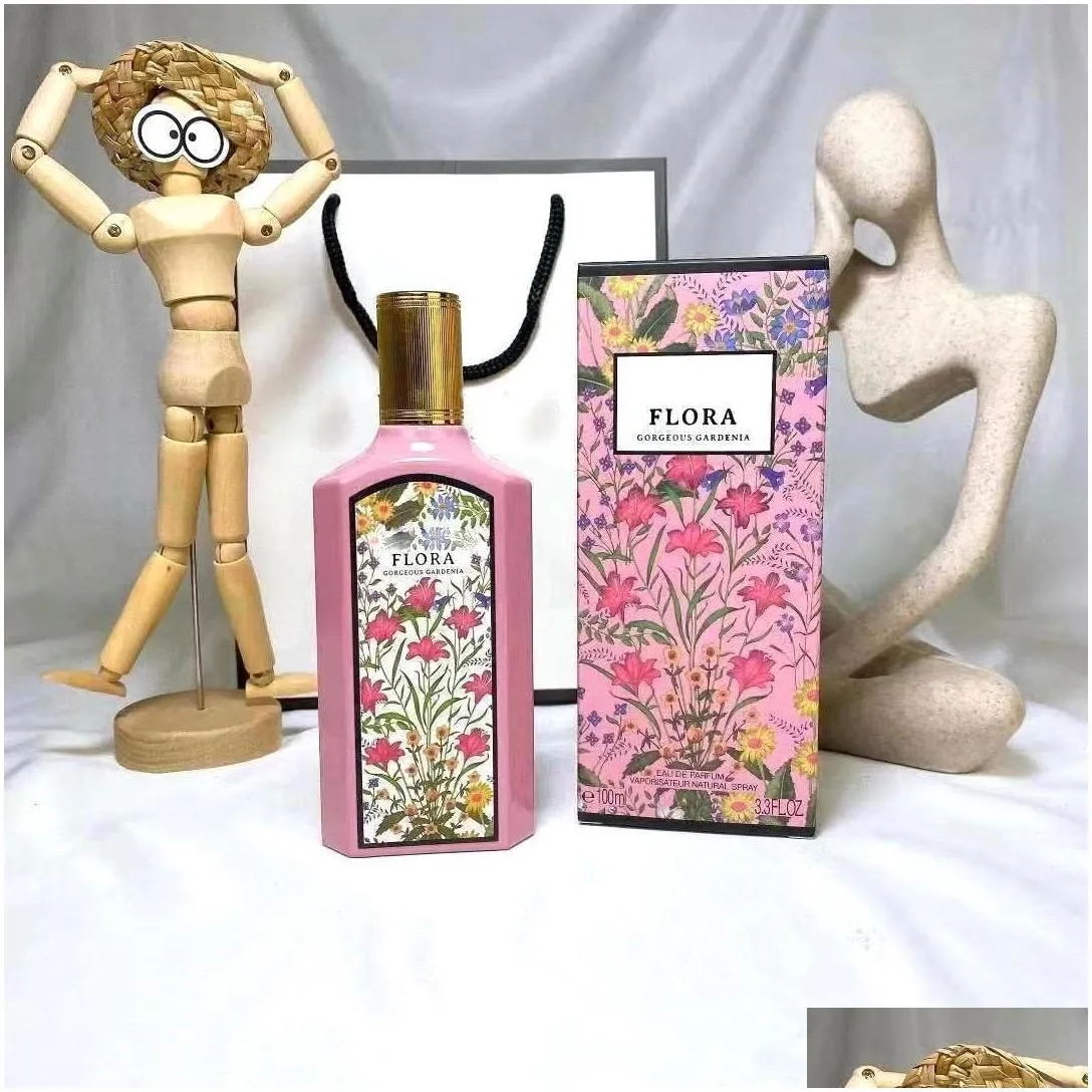 stock brand flora perfumes for women cologne 100ml woman y fragrance perfumes spray edp parfums royal essence wedding perfume fast ship