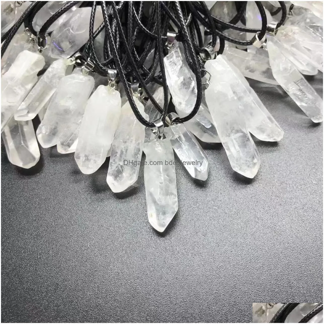 bulk natural yellow white crystal stone fluorite charms amethyst irregular shape pendants for necklace earrings jewelry making