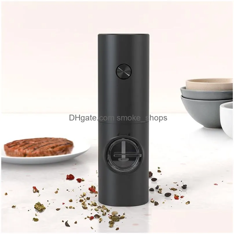 Electric Salt Pepper Grinder Battery Operated Adjustable Mill For Kitchen,  Dining, Bar Coarseness Drop Delivery Home Garden And Diner Compatible From  Smoke_shops, $10.36