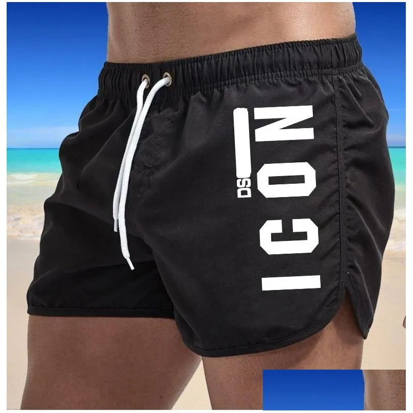 icon dsq d2 brands mens shorts summer swim shorts fashion trend classic luxury designer womens man swimming short casual beach pants pantaloncini sports