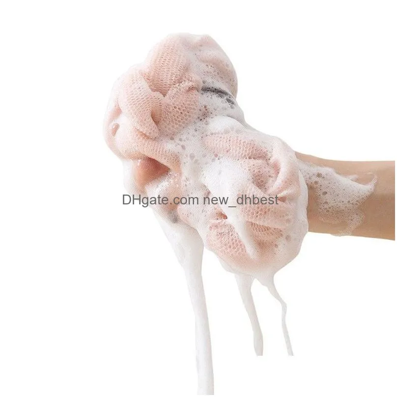 soft skin loofah sponge extensible body back scrubber shower massager loofah sponge loofah back scrubber bath necessity