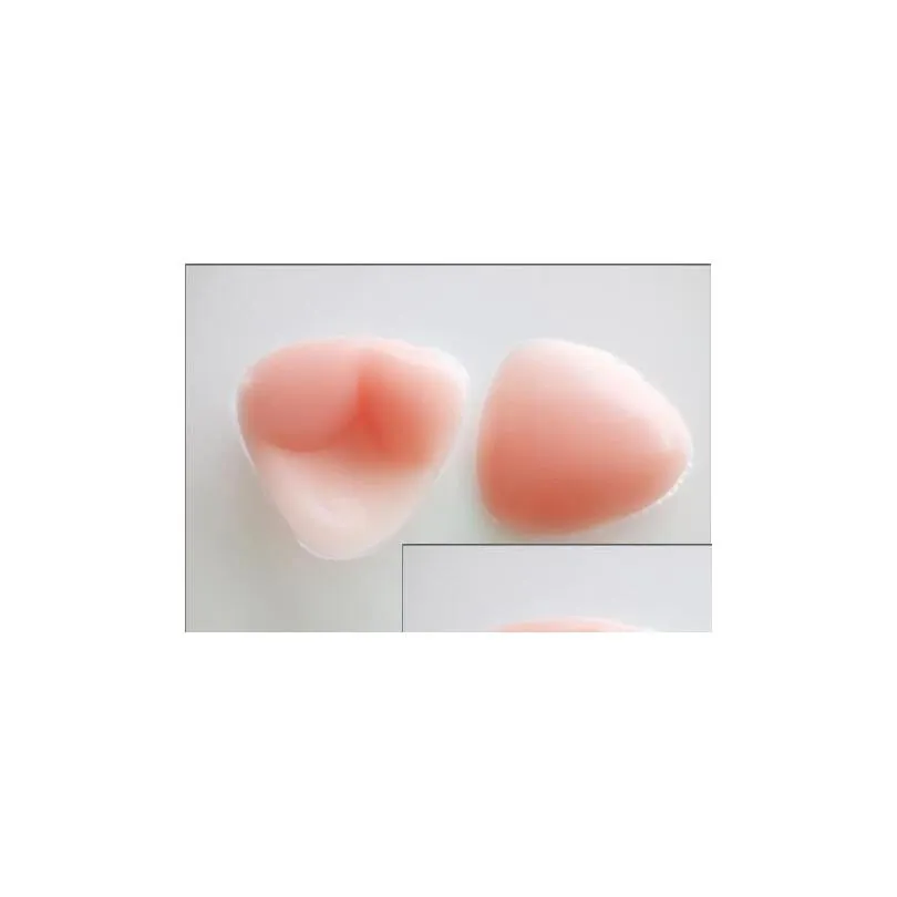 soft bikini bra insert silicone gel inserts cleavage enhancement triangle pads enhancer swimsuit push-up