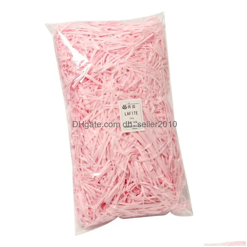 christmas paper raffia shredded decoration diy confetti gift box filling material wedding marriage decor accessories 100g