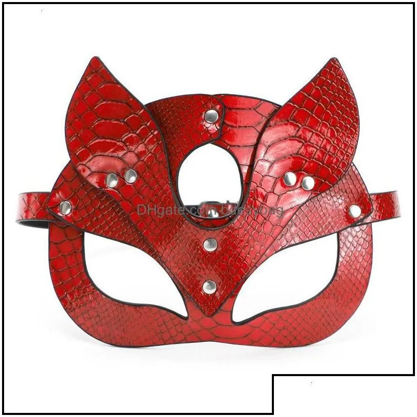 party masks masks bdsm s for women bondage restraints leather sexy rabbit cat ear bunny mask masquerade party face cosplay dro