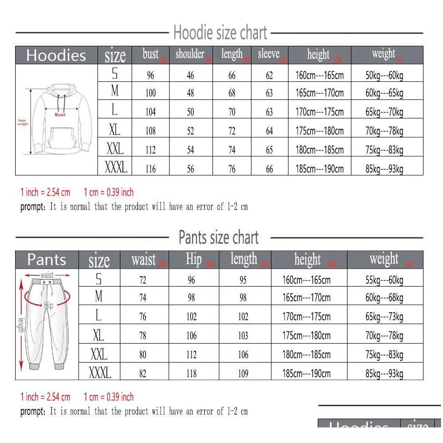 mens and womens two pieces pants tracksuits outfit high neck hoodies sweatshirt pants tracksuit 2022 plus size streetwear casual suit 2 piece