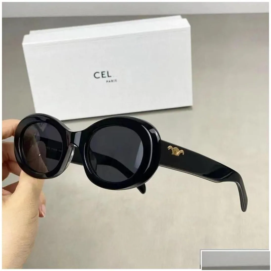 sunglasses retro cats eye for women ces arc de triomphe oval french high street drop delivery fashion accessories dbg dhwtu