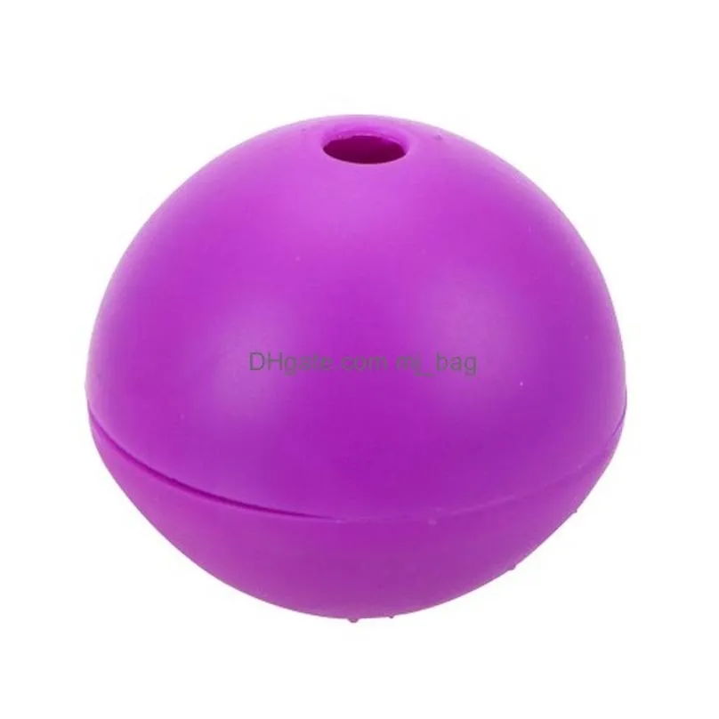 silicone ice ball cube mold round hockey whiskey ice cube ball mould 3d whiskey wine cocktail ice cube mould