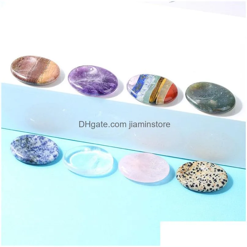 worry stone thumb gemstone natural rose quartz healing crystal therapy reiki treatment spiritual minerals massage palm gem about