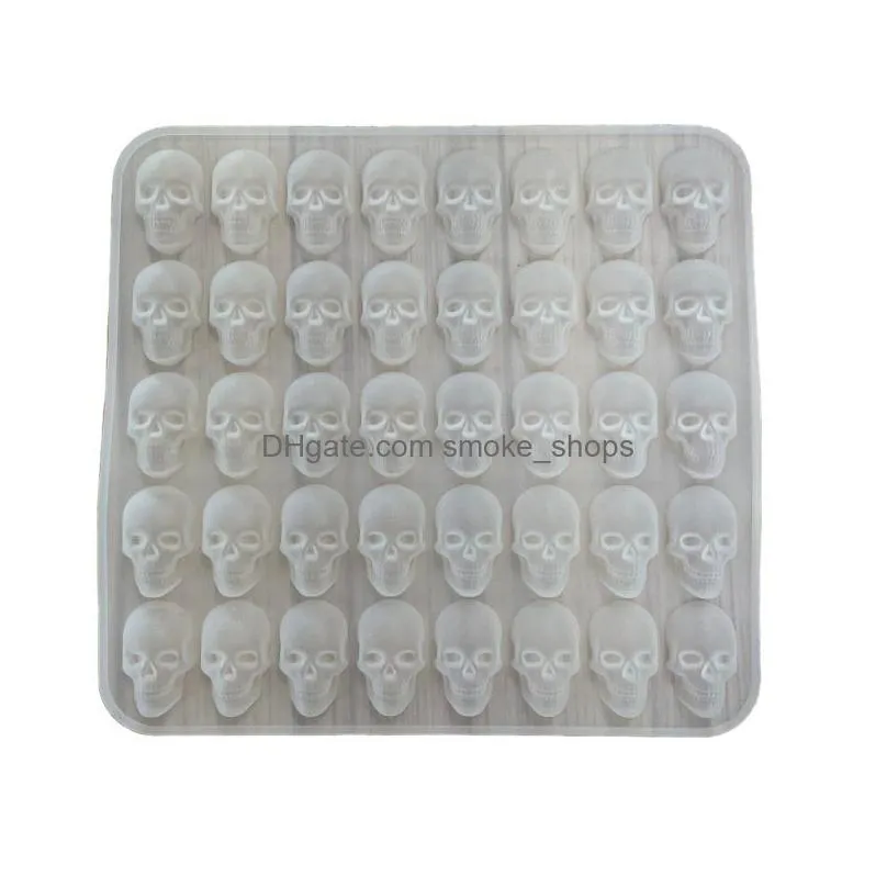 halloween baking moulds skull candy mold silicone skull shape gummy chocolate candies jelly mould