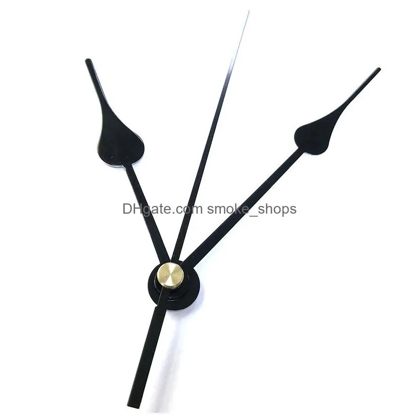 diy clock mechanism black diy quartz clock movement kit spindle mechanism repair with hand sets cross-stitch movement clock