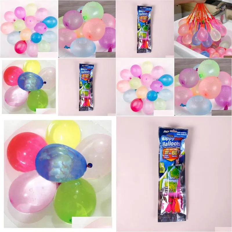 balloons toy summer party supplies 37pcs/set with original package