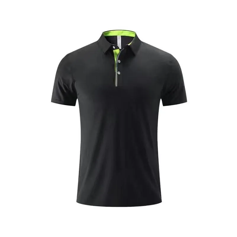 ll outdoor mens polo shirt mens quick dry sweat-wicking short top male short sleeve high quantity